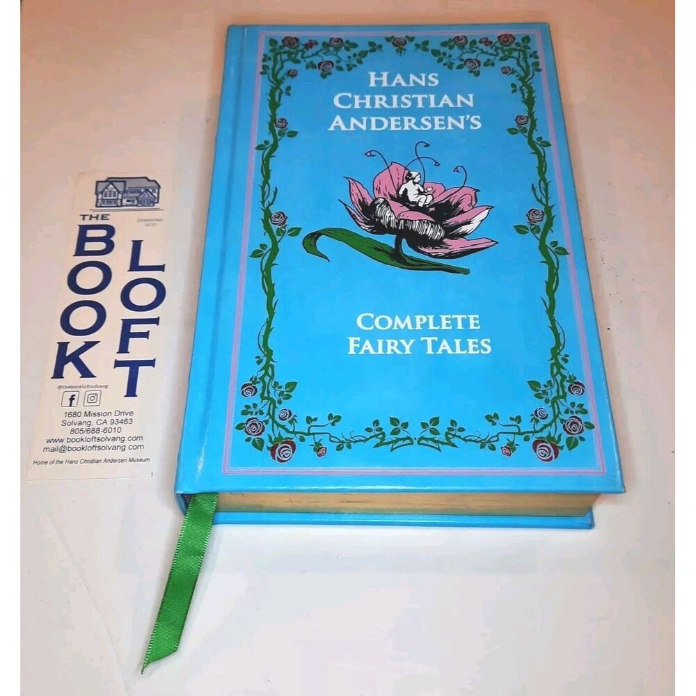 Hans Christian Andersens Complete Fairy Tales Leather Hard Bound Gold Edges XLNT